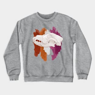 Living Skull: Lesbian Crewneck Sweatshirt